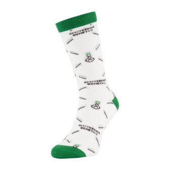 socks ams genetics white green black Side 1