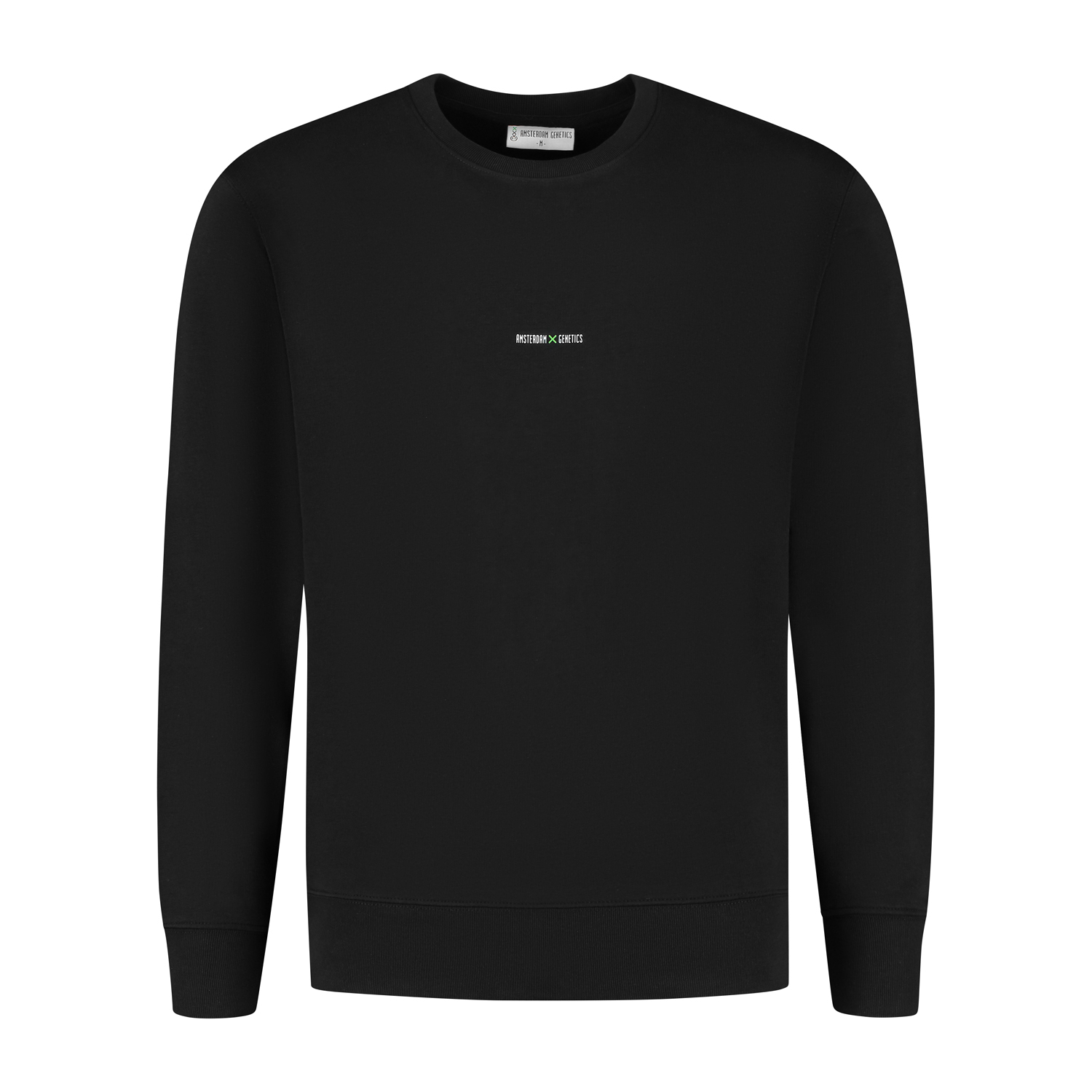 Amsterdam X Genetics sweater Zwart Front