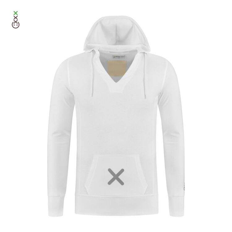 Sweat à Capuche de la Collection Reflection (Blanc)