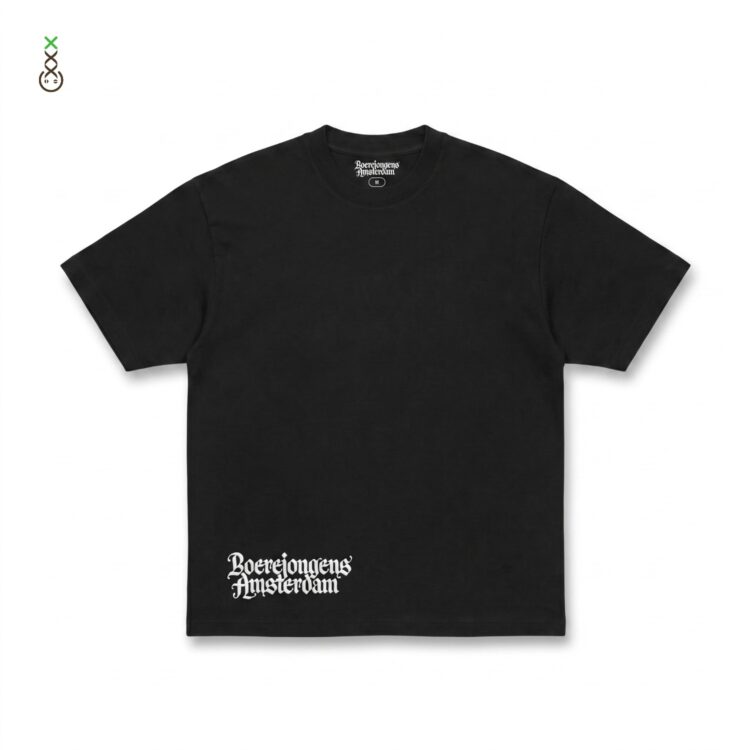 Shoe Meulman × BJ Caligraffiti Embroidered T-Shirt