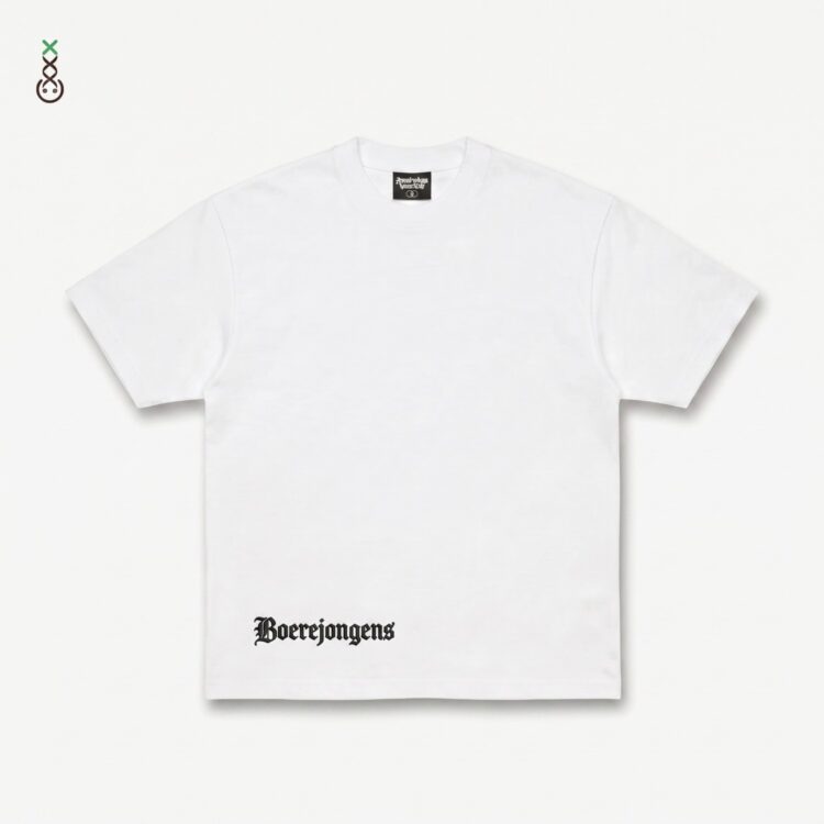 Shoe Meulman × BJ Caligraffiti Embroidered T-Shirt